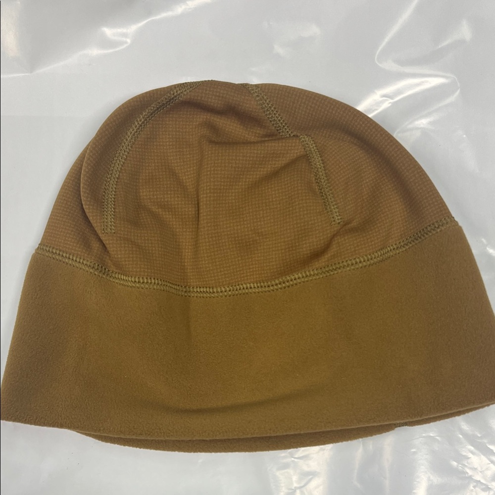 Brown Beanie Hat USMC hardface Polartec Cap Large XL